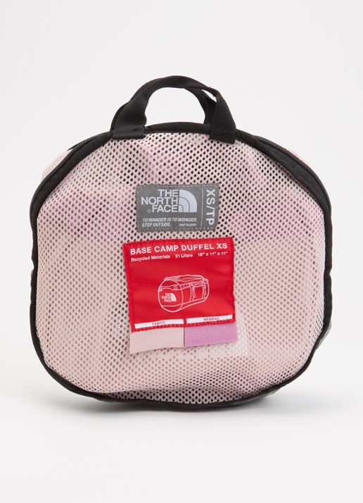 The North Face Base Camp Duffel XS weekendtas met verstelbare schouderriem - detail 3 oudroze