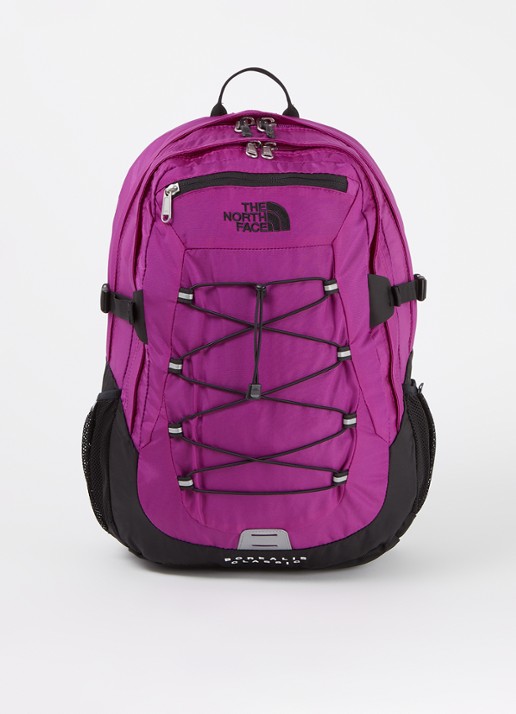 The North Face Borealis Classic rugzak met 15 inch laptopvak - voorkant 3 paars