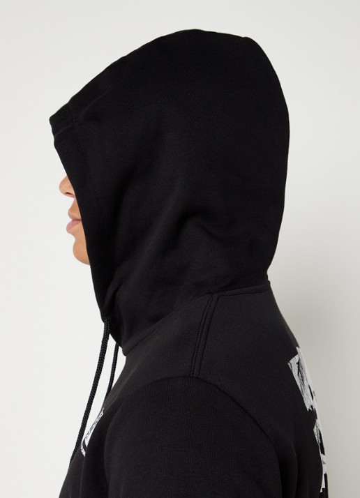 The North Face Coordinates hoodie met logo- en backprint - detail 5 zwart