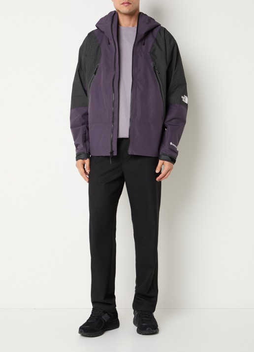 The North Face Hike Spectra Gore-Tex windjack met ritszakken en capuchon - voorkant 3 paars