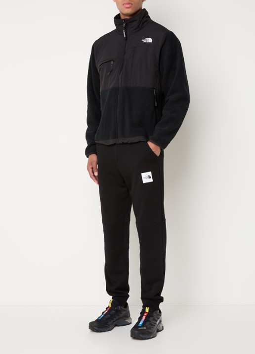The North Face Jack van teddy met ritszakken en logo - voorkant 4 zwart