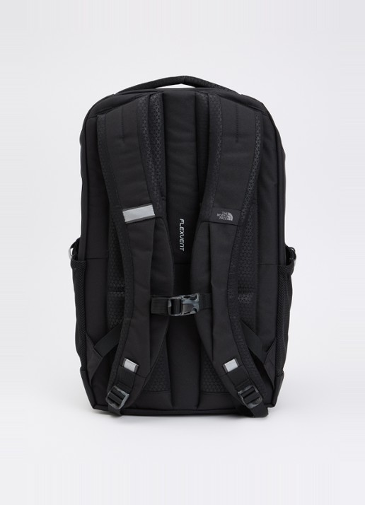The North Face Jester 28L rugzak met 16 inch laptopvak - achterkant 3 donkergrijs