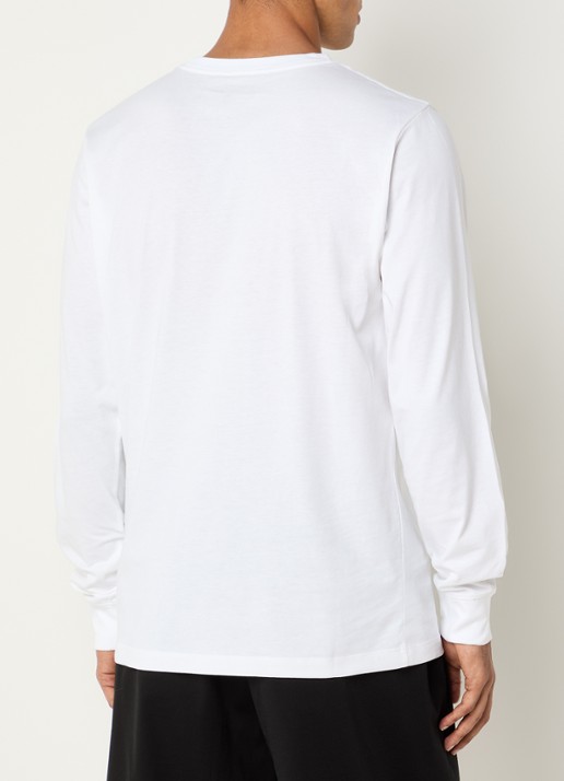 The North Face Longsleeve met logo - achterkant 4 wit