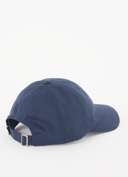 The North Face Norm pet met logoborduring - detail donkerblauw