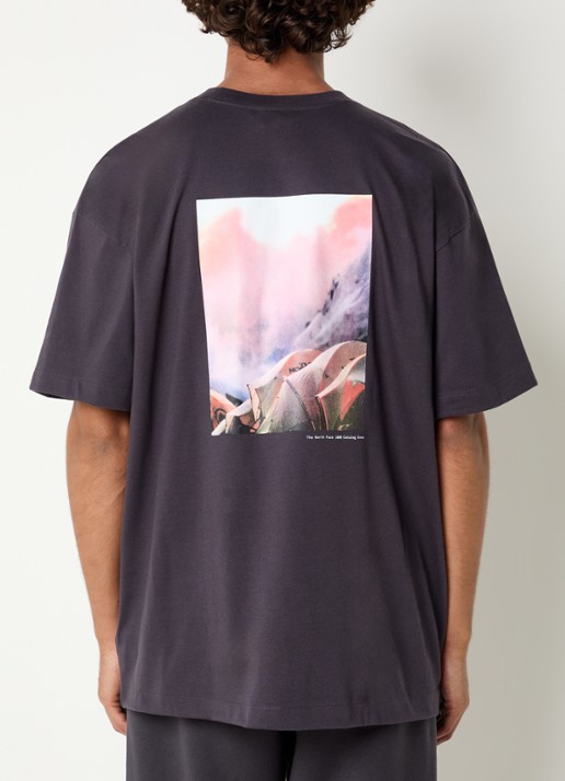 The North Face Oversized T-shirt met backprint