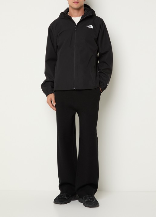 The North Face Quest windjack met capuchon en ritszakken - voorkant 4 zwart