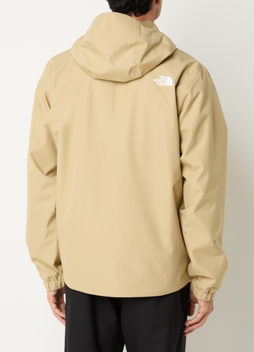 The North Face Quest windjack met capuchon en ritszakken - achterkant 4 beige