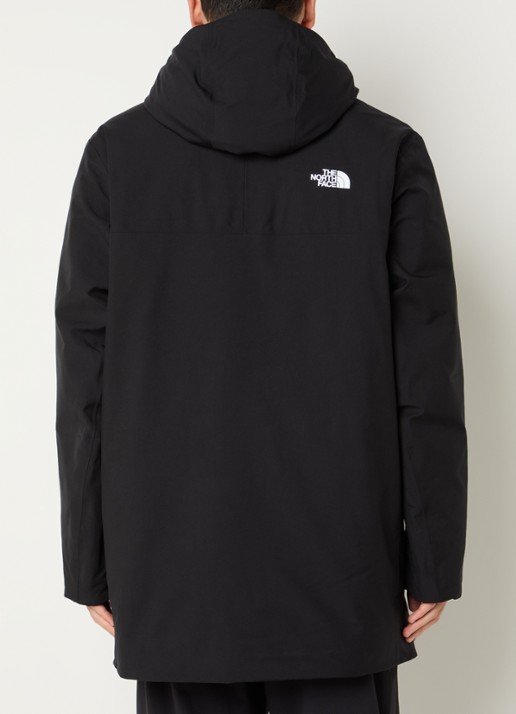 The North Face Range gewatterde parka met donsvulling - achterkant 4 zwart