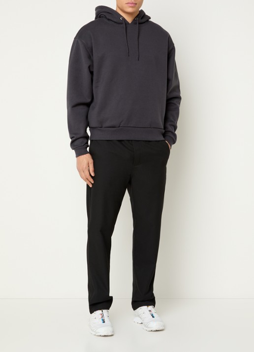 The North Face Redbox hoodie met steekzakken - voorkant 5 antraciet