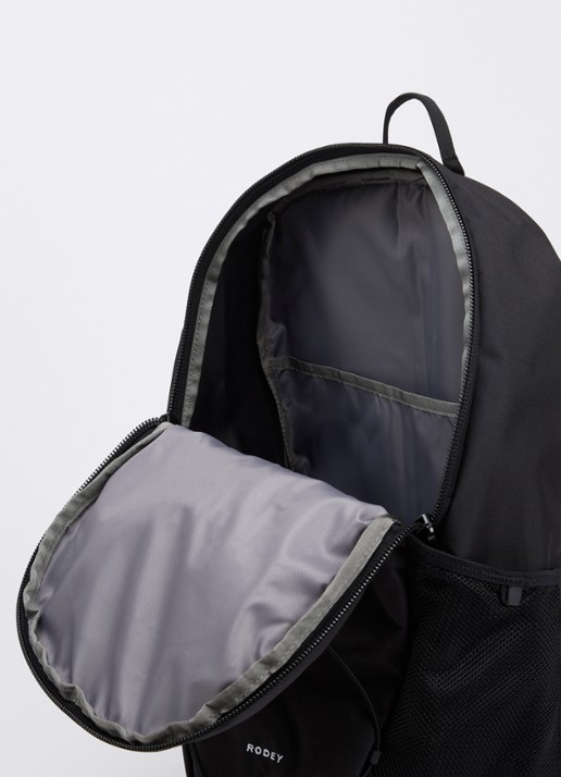 The North Face Rodey rugzak met 16 inch laptopvak - detail 2 zwart