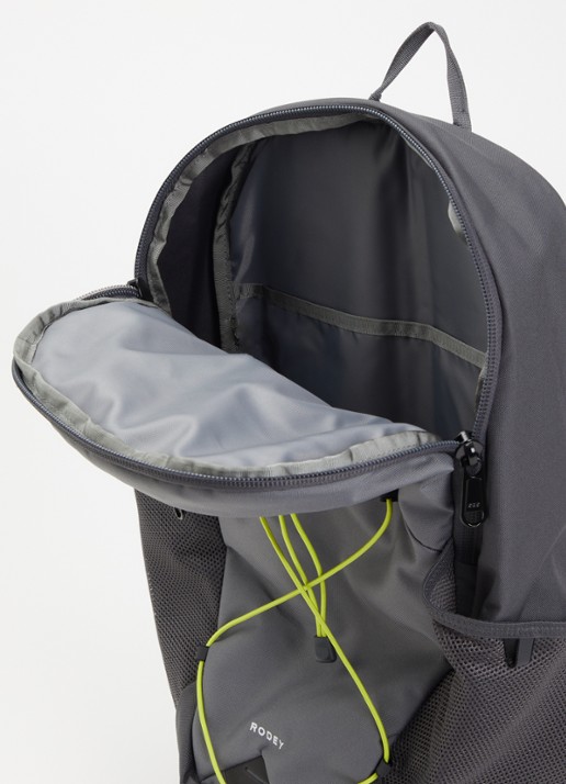 The North Face Rodey rugzak met 16 inch laptopvak - detail 2 antraciet