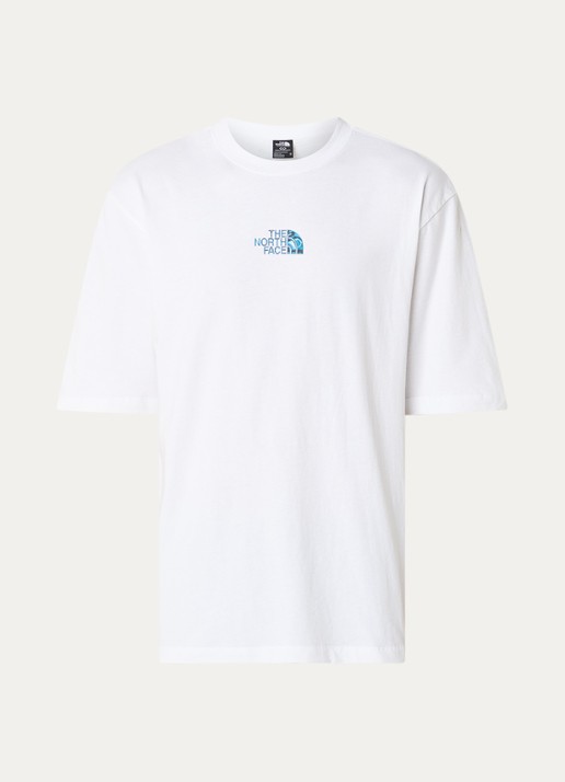 The North Face T-shirt met logo - voorkant 3 wit