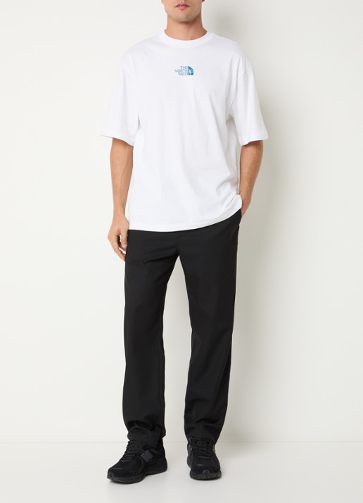 The North Face T-shirt met logo - voorkant 4 wit