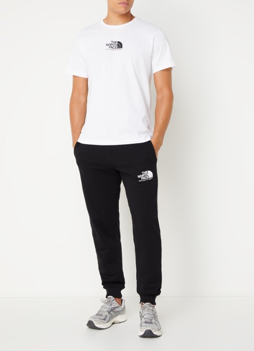 The North Face T-shirt met logo - voorkant 3 wit