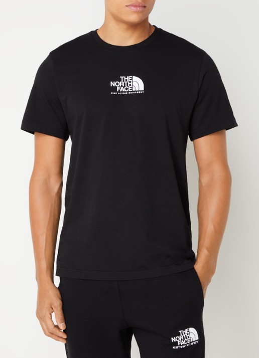 The North Face T-shirt met logo - detail 2 zwart