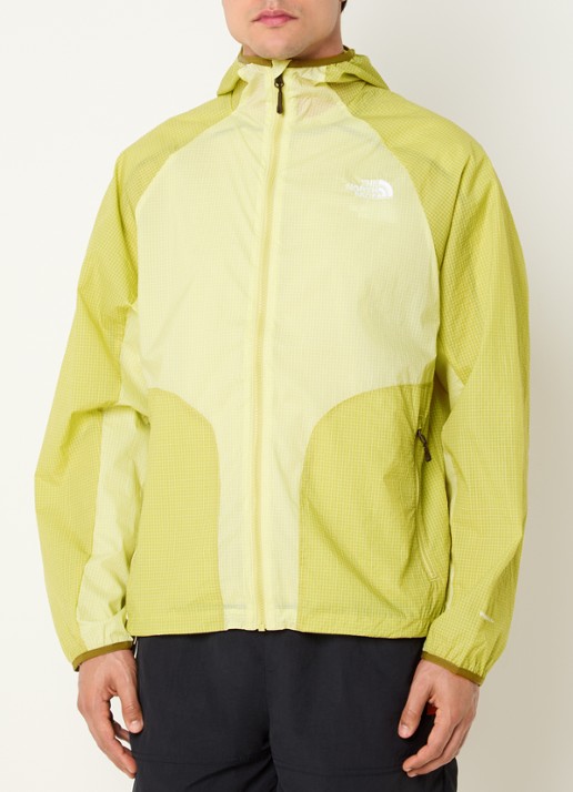 The North Face Windjack met capuchon en ritszakken