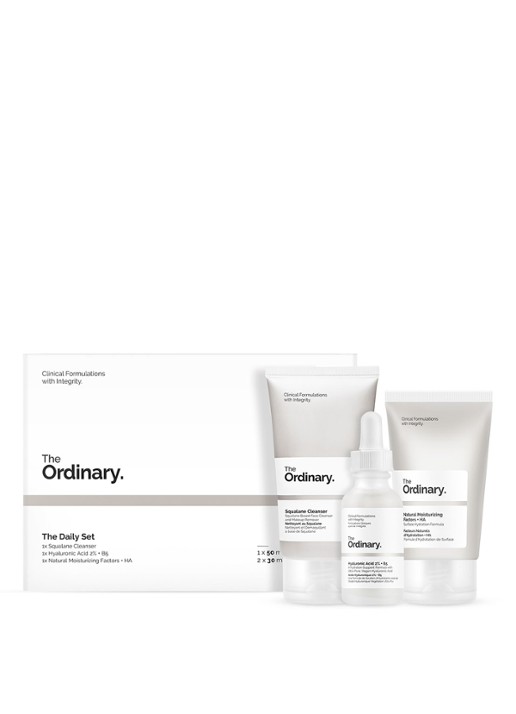 The Ordinary The Daily Set - gezichtsverzorgingsset - voorkant undefined