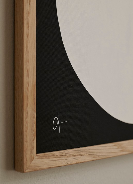 THE POSTER CLUB 8am, Nord Projects print - detail 3 wit