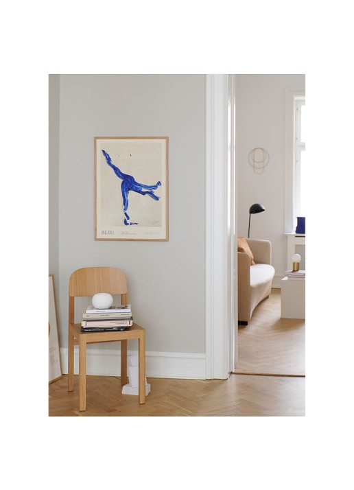 THE POSTER CLUB Caro Bleu, Lucrecia Rey print - voorkant 3 blauw