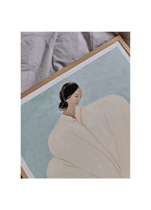 THE POSTER CLUB Meet Me At Jaures, Sofia Lind print - detail 3 mint