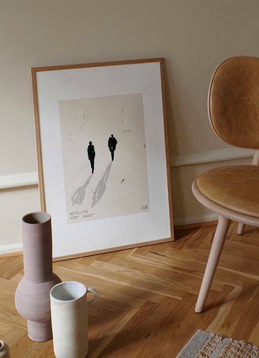 THE POSTER CLUB Motljus, Sandra Blomén Maschinsky print - voorkant 2 wit