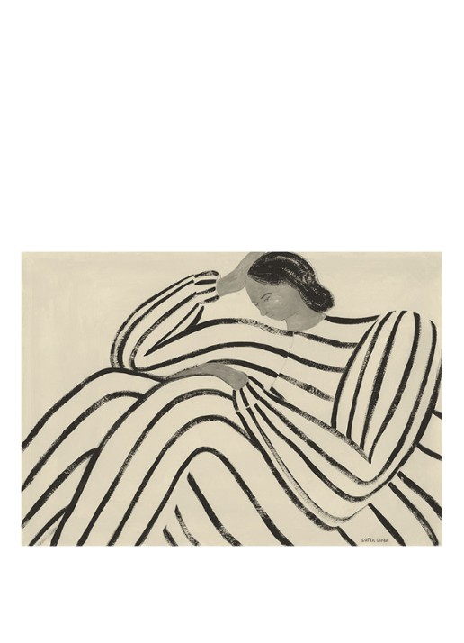 THE POSTER CLUB Waiting, Sofia Lind print