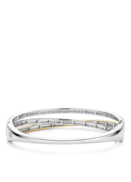 TI SENTO - Milano Armband 23094ZY - detail zilver