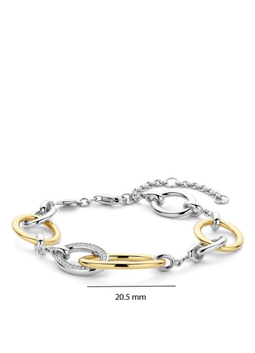 TI SENTO - Milano Armband 23096ZY - detail 5 zilver