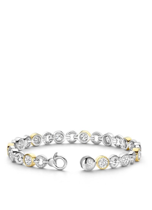 TI SENTO - Milano Armband verguld 23054ZY - detail 4 zilver