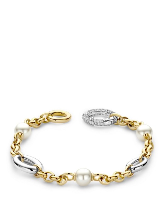 TI SENTO - Milano Armband verguld 23075ZY - detail goud