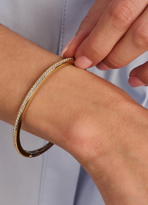 TI SENTO - Milano Armband verguld 2889ZY - voorkant 2 goud
