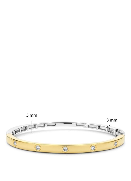 TI SENTO - Milano Bangle verguld 23089ZY - detail 3 goud