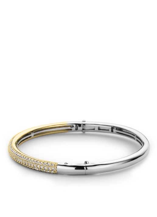 TI SENTO - Milano Bangle verguld 2874ZY - detail goud