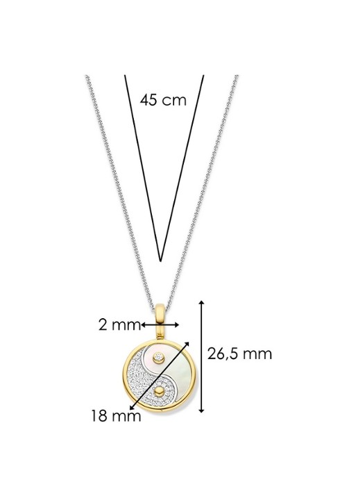 TI SENTO - Milano Hanger verguld 6843MW - detail 6 goud