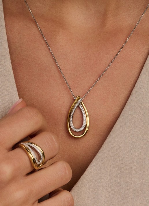 TI SENTO - Milano Ketting 34121ZY - voorkant 5 goud