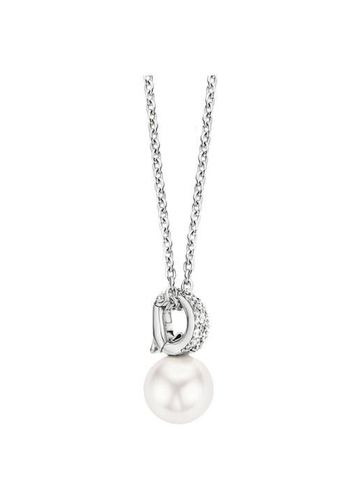 TI SENTO - Milano Ketting van zilver met zirkonia 3877PW - detail 4 zilver