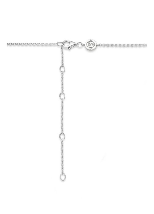 TI SENTO - Milano Ketting van zilver met zirkonia 3877PW - detail 5 zilver