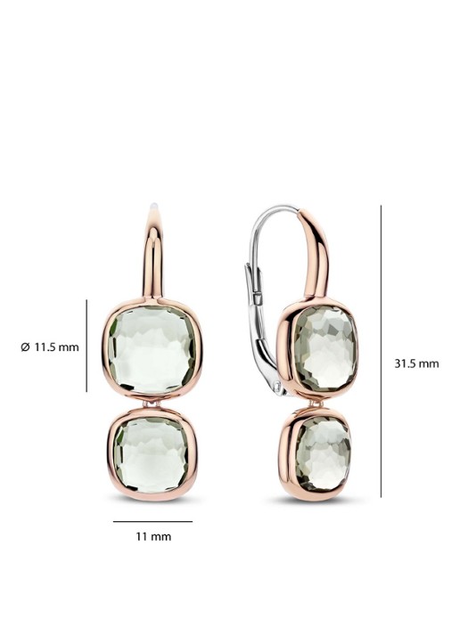 TI SENTO - Milano Oorhangers 78055GR - detail 2 roségoud