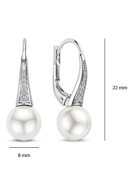 TI SENTO - Milano Oorhangers 78061PW - detail 4 zilver