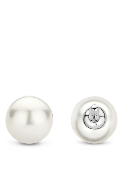 TI SENTO - Milano Oorknopjes van zilver met parel 7940PW_H - detail 4 parelmoer