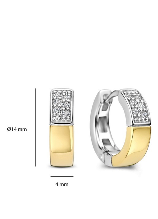 TI SENTO - Milano Oorringen 78050ZY - detail 3 goud