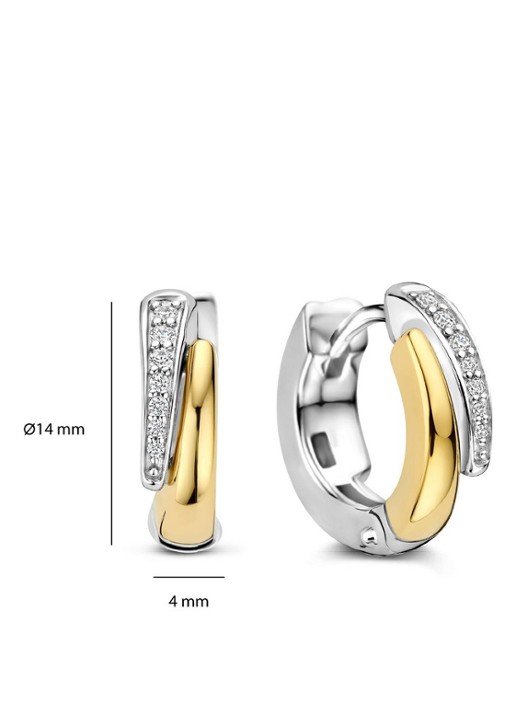 TI SENTO - Milano Oorringen 78052ZY - detail 5 goud