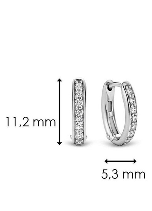 TI SENTO - Milano Oorringen van zilver 7759ZI - detail 6 zilver