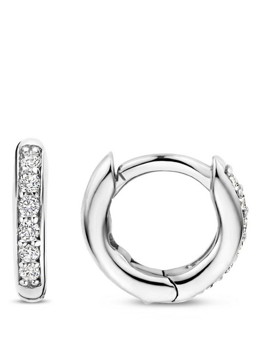 TI SENTO - Milano Oorringen van zilver 7954ZI - detail 2 zilver