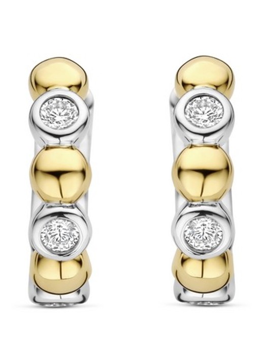 TI SENTO - Milano Oorringen verguld 78008ZY - detail goud