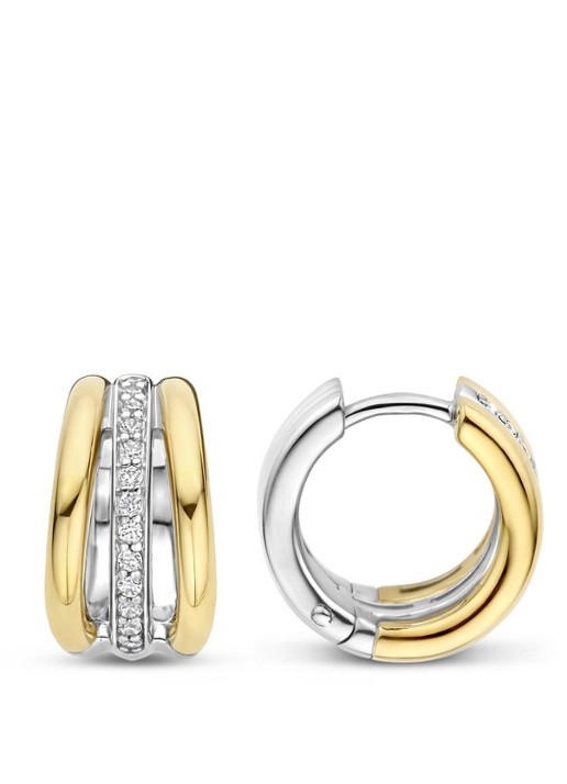 TI SENTO - Milano Oorringen verguld 78010ZY - detail 3 goud
