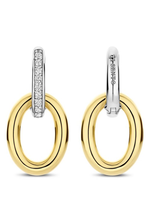 TI SENTO - Milano Oorringen verguld 78015ZY - detail 3 goud