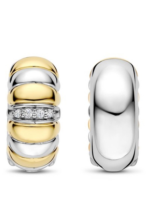 TI SENTO - Milano Oorringen verguld 78024ZY - detail 5 goud