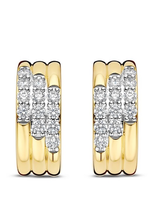 TI SENTO - Milano Oorringen verguld 78053ZY - detail 2 goud
