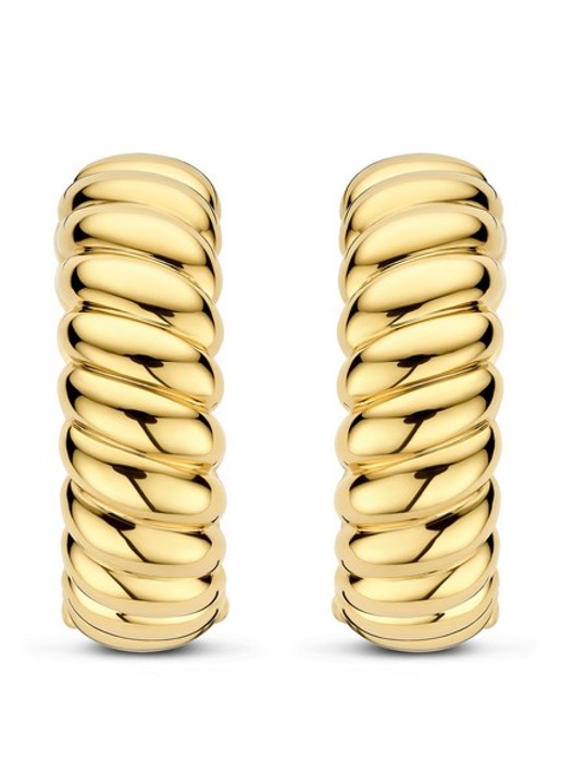 TI SENTO - Milano Oorringen verguld 78066SY - detail goud